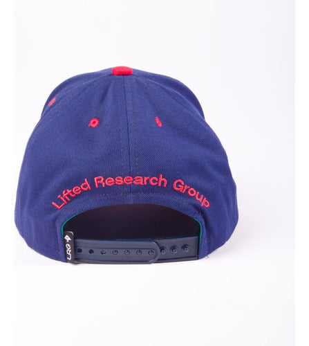 Boné Lrg Nation Azul Marinho E Vermelho