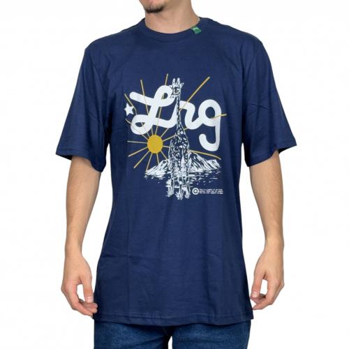 Camiseta Lrg Western Landscape Marinho
