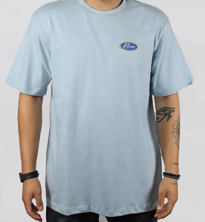 Camiseta Baw Patch Bold Azul
