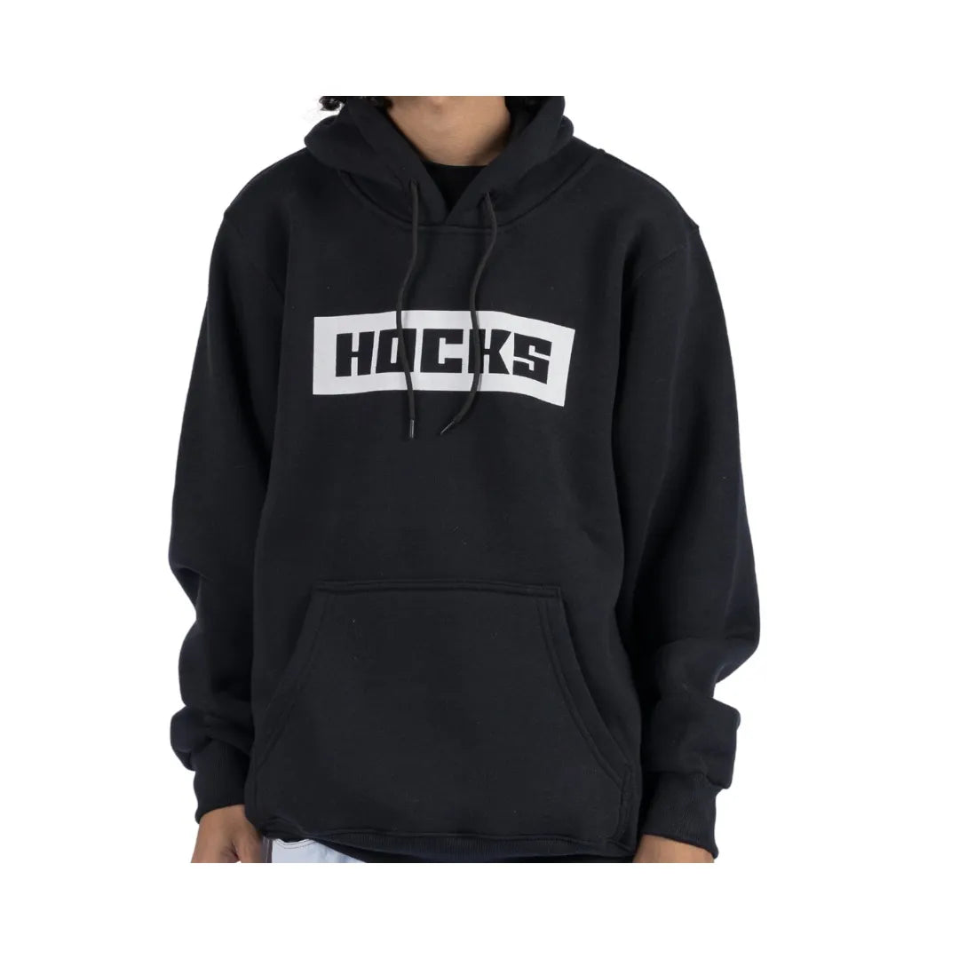 Moletom Hocks Canguru Fechado Promo Logo Letter
