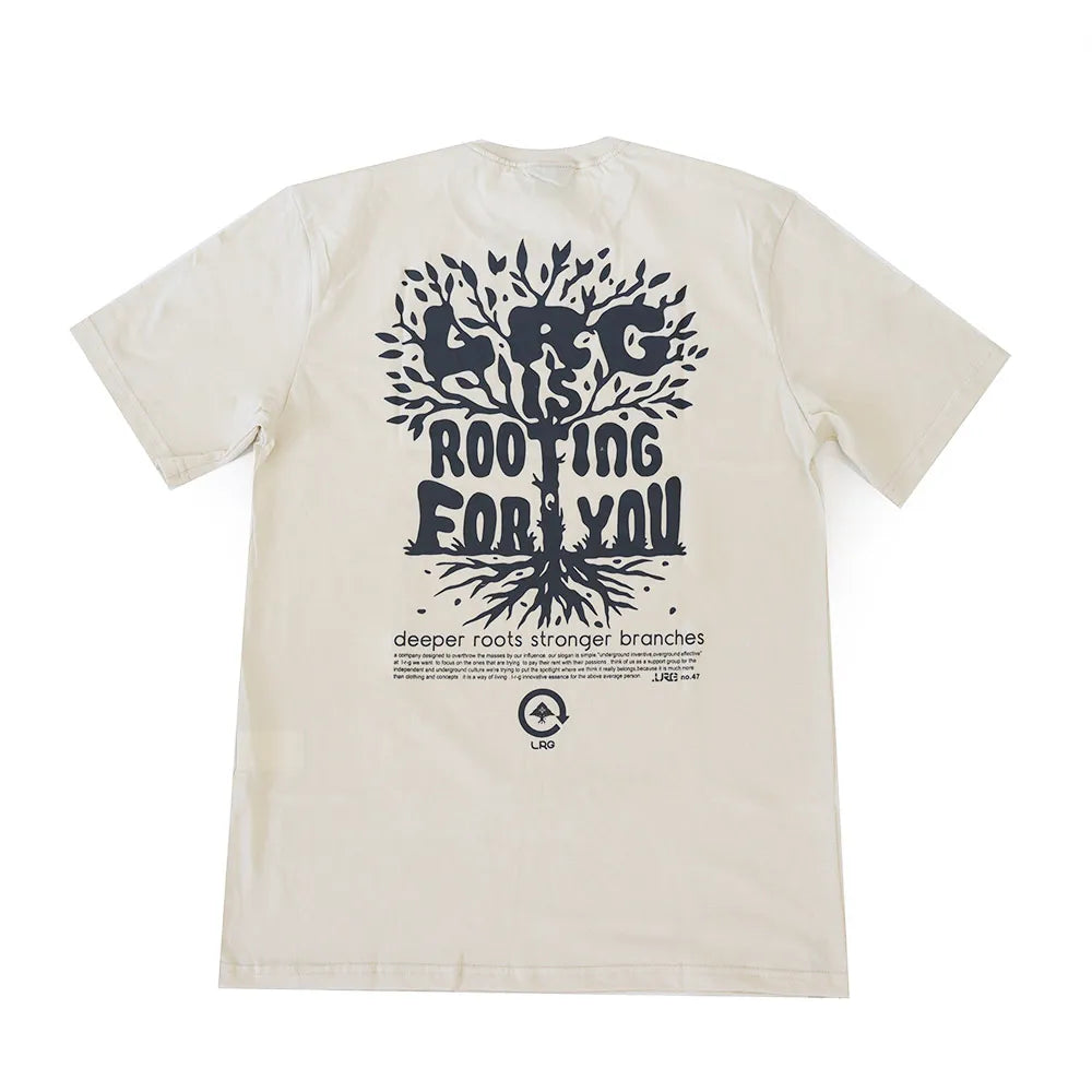 Camiseta LRG Rooting For You Bege