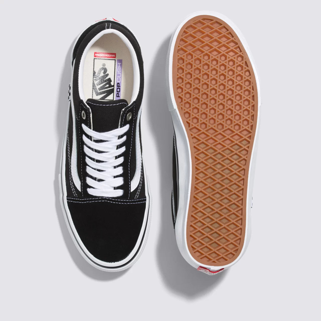 Tenis Vans Skate Old Skool Pro Preto Branco