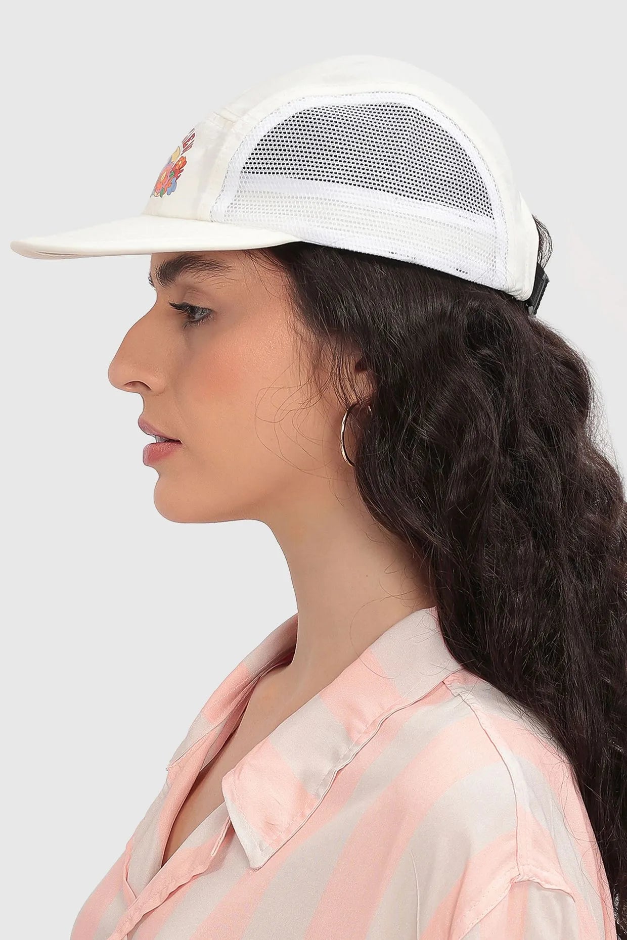 Boné Five Panel Bawcrew Flowers