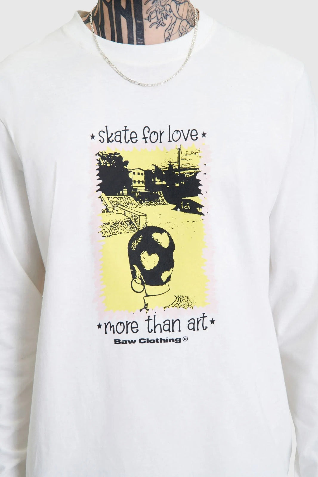 Camiseta Manga Longa Baw Love Skating
