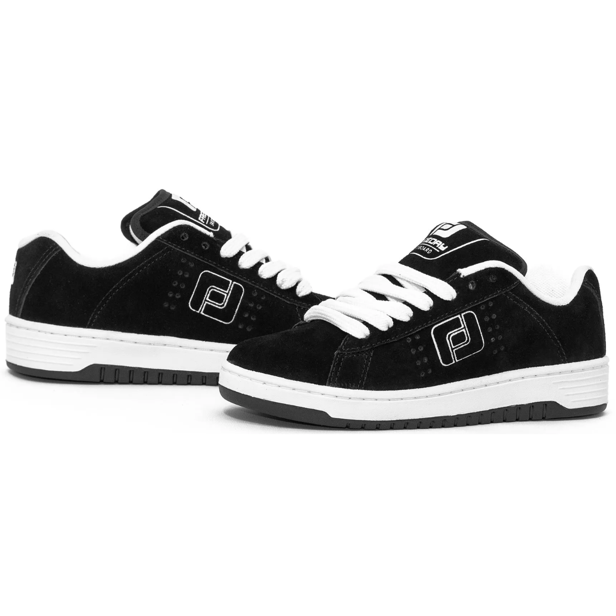 Tenis Freeday Jab Camurça Preto Branco