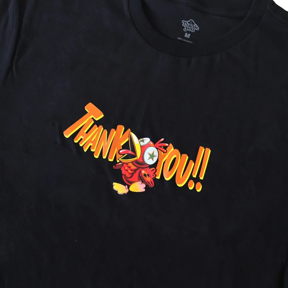Camiseta Thank You Gone Cuckoo Preto