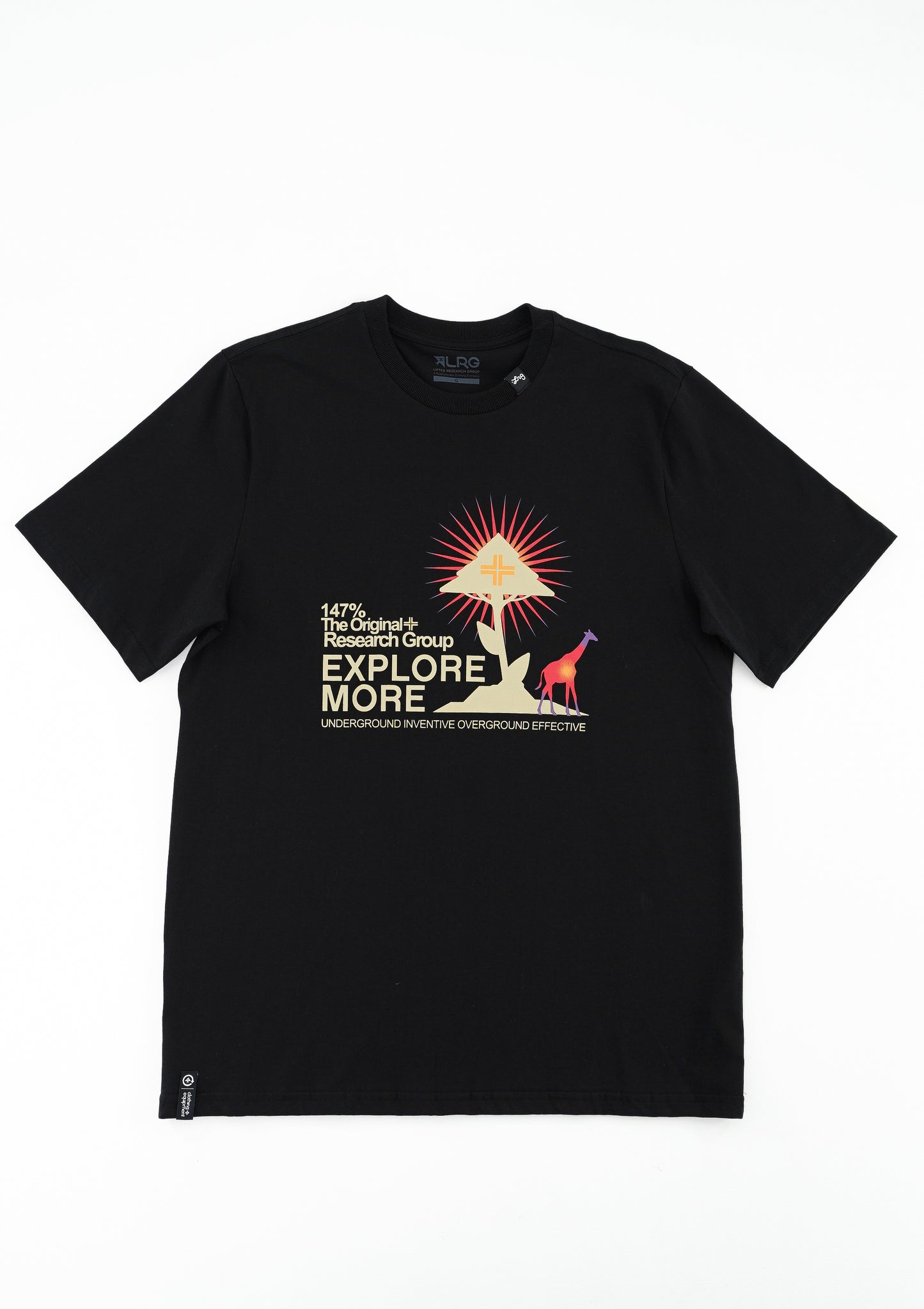 Camiseta LRG Explore Growth Preto