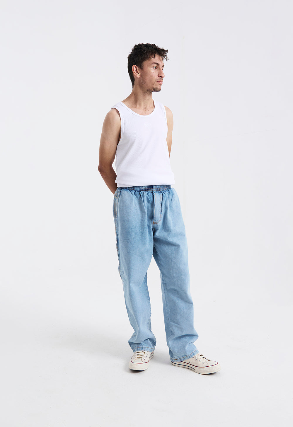 Calça Tupode Leisure Chino Jeans Sky