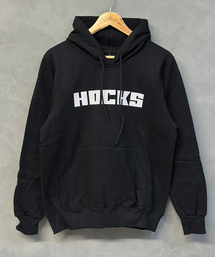 Moletom Hocks Canguru Fechado Promo Logo Letter