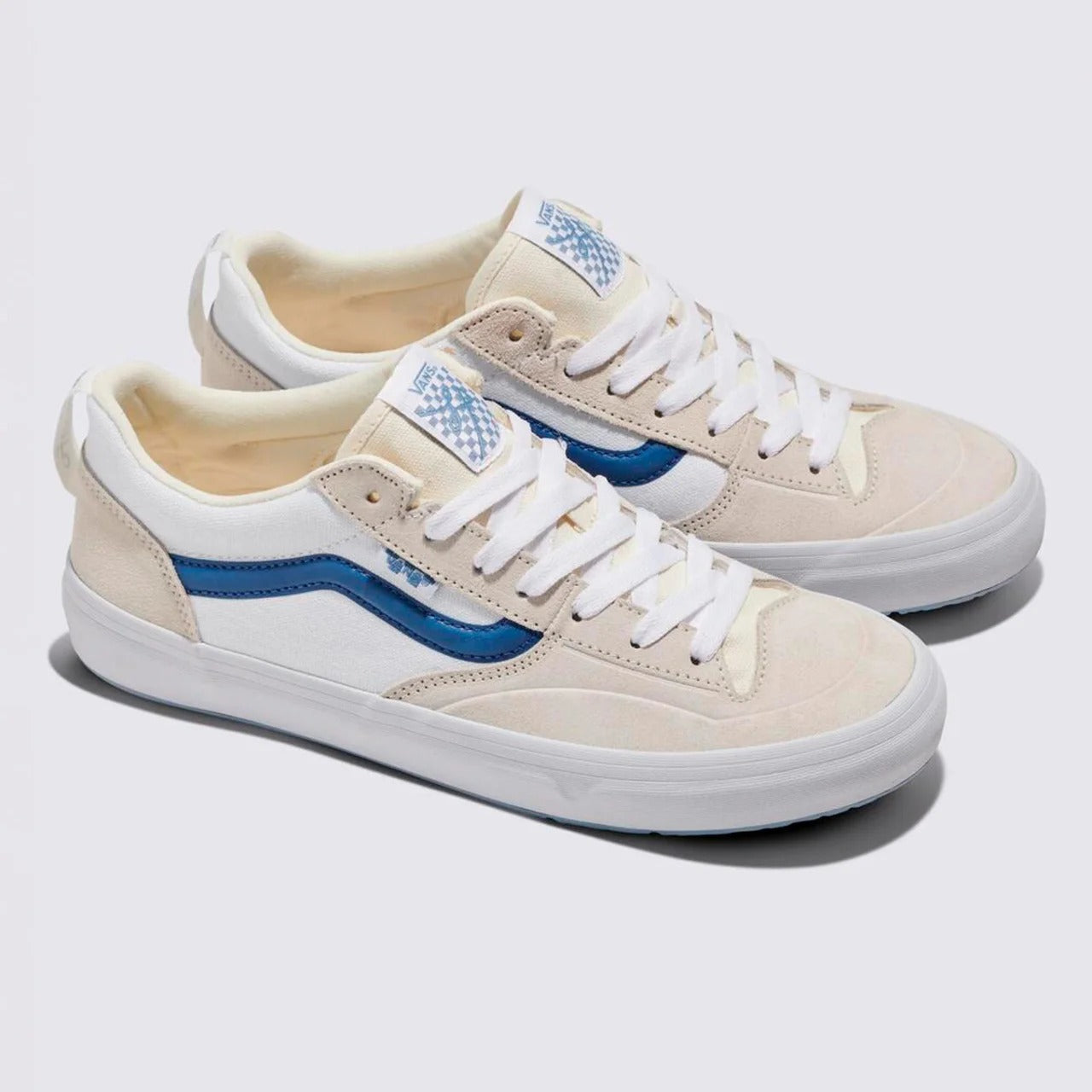 Tenis Vans Skate Lizzie Low Branco e Azul