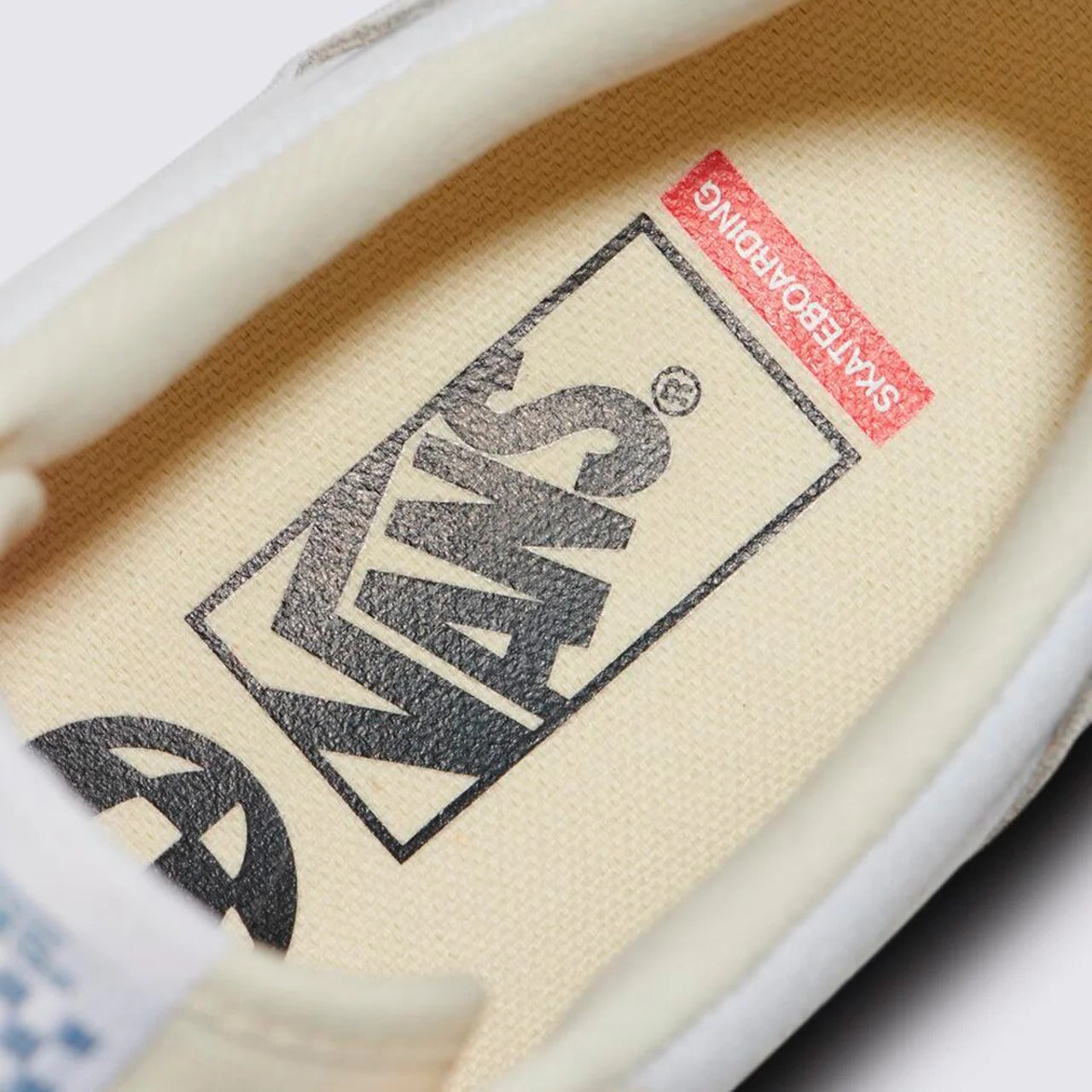 Tenis Vans Skate Lizzie Low Branco e Azul