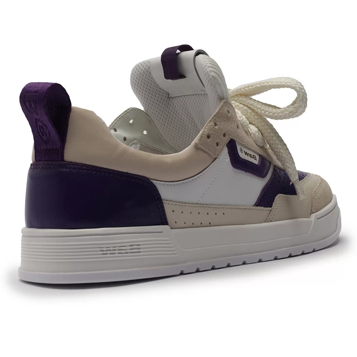 Tênis Baw Break Mad Marfim/Roxo/Branco