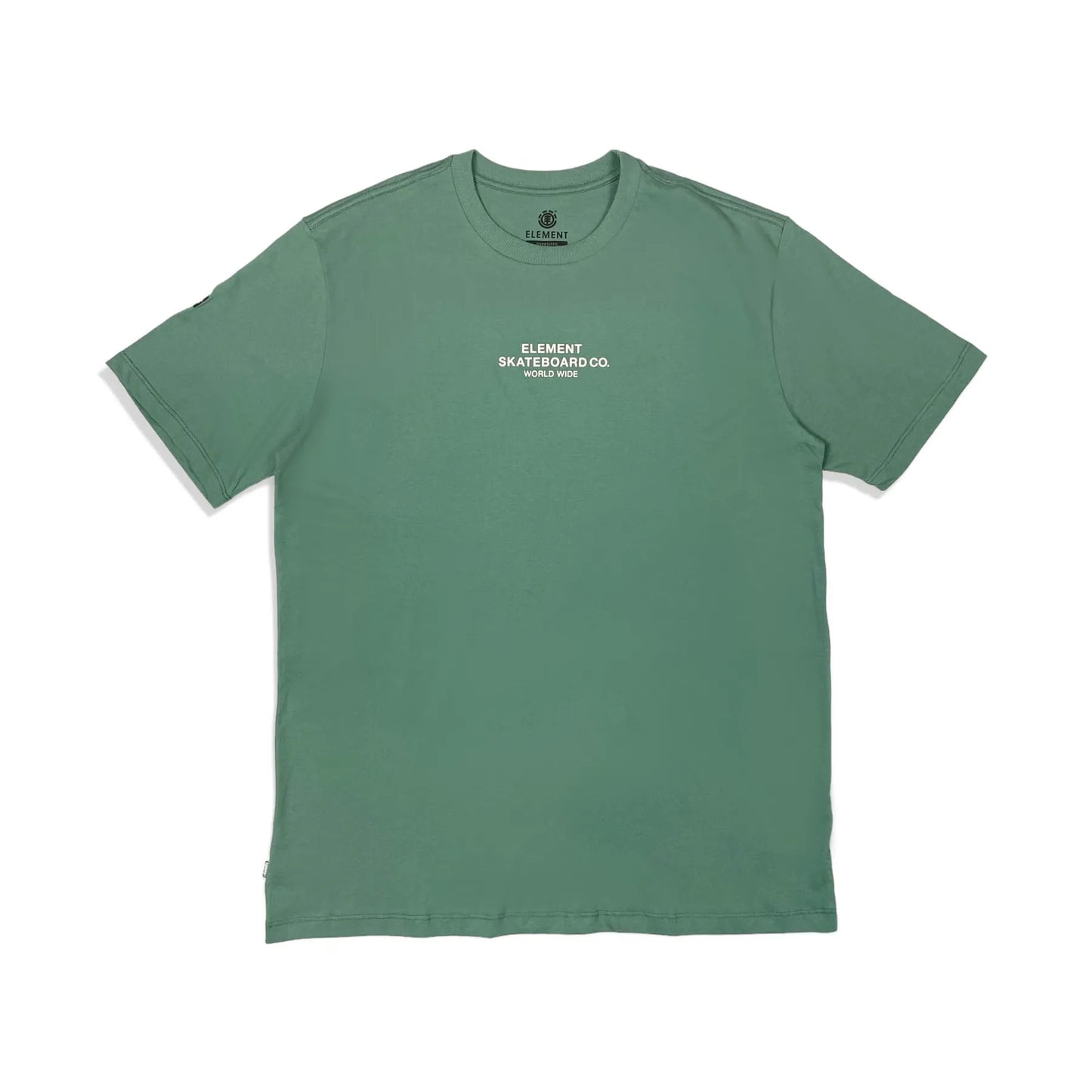 CamisetaElementSkateBordVerde-P