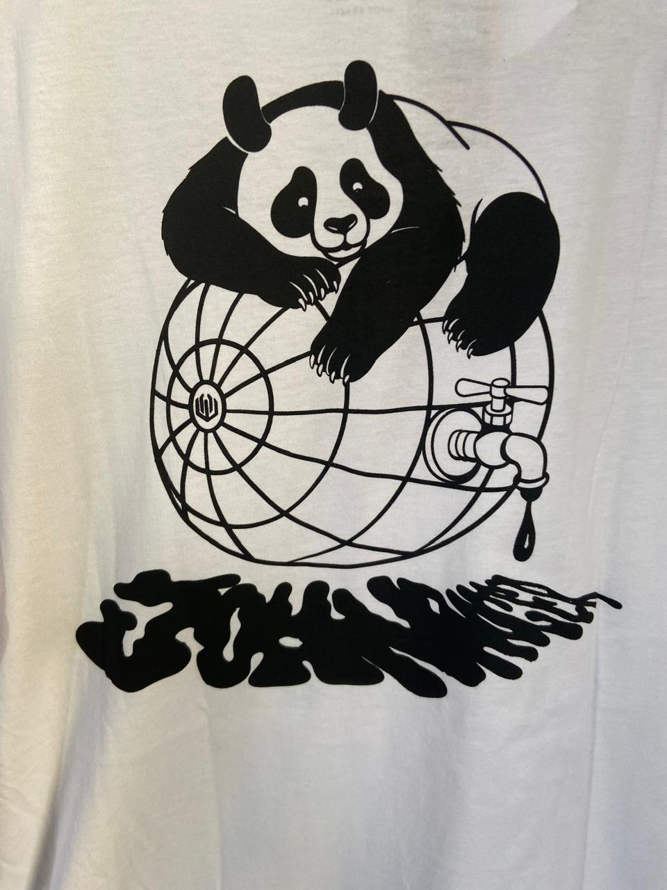 Camiseta John Roger Panda Branco