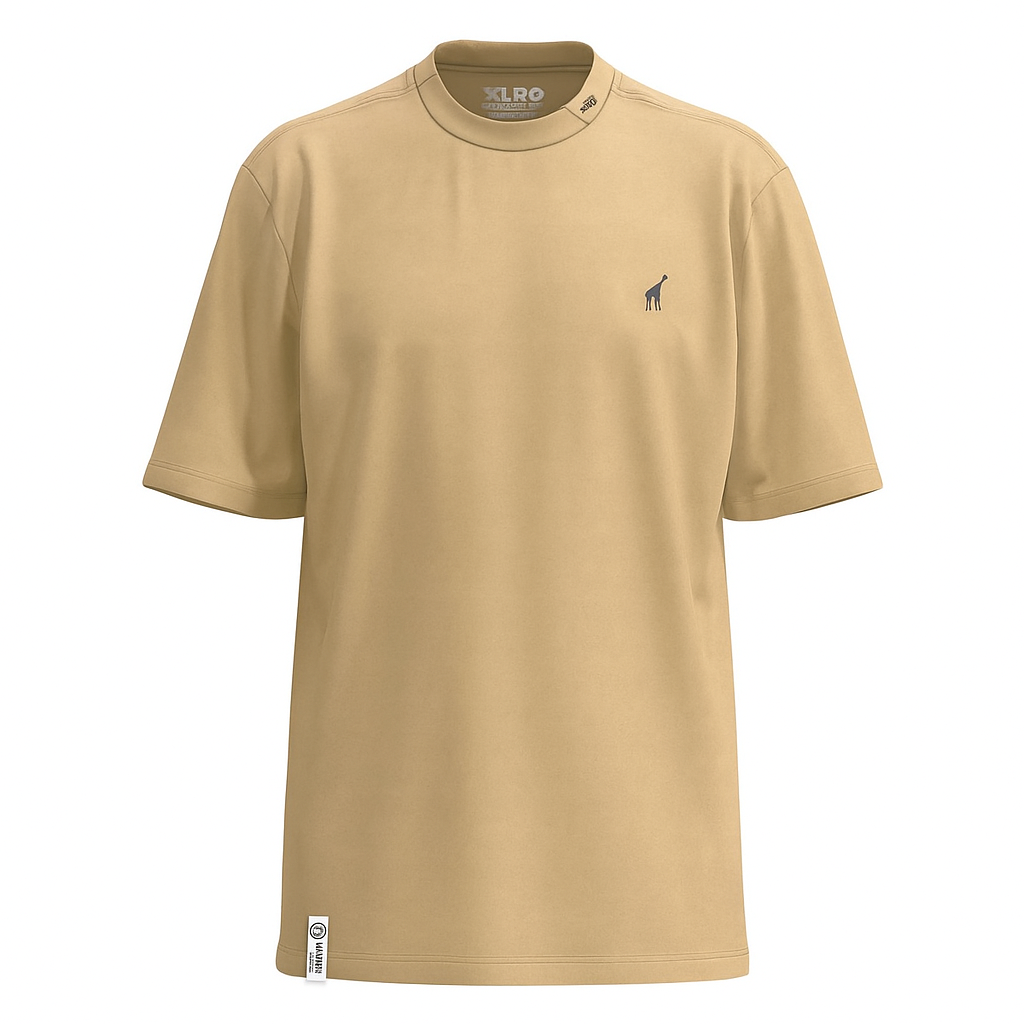 CamisetaLrgGiraffeCaquiG