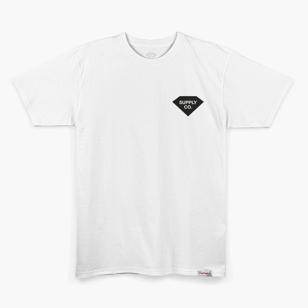 Camiseta Diamond Silhouette Supply Branco