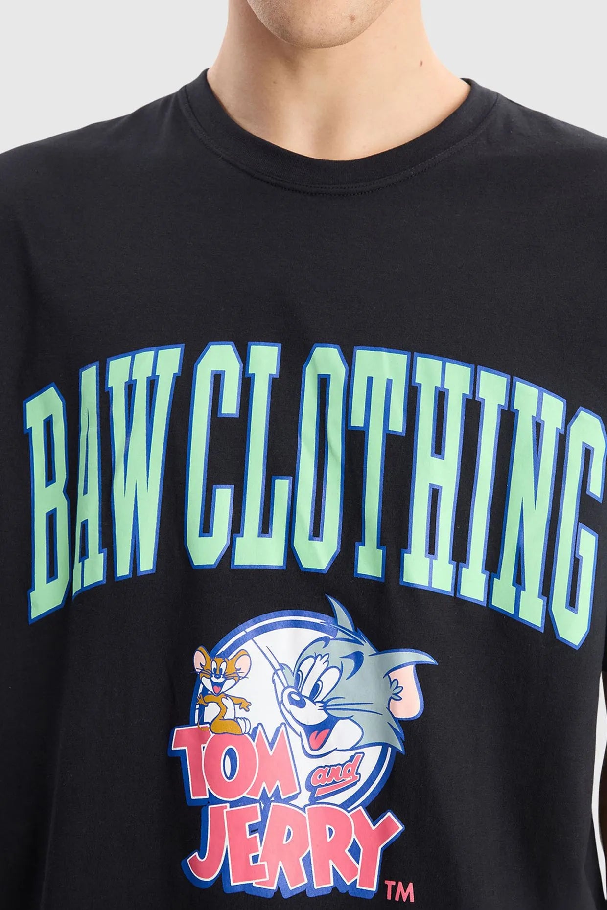 Camiseta Baw Athletics T&J Preto