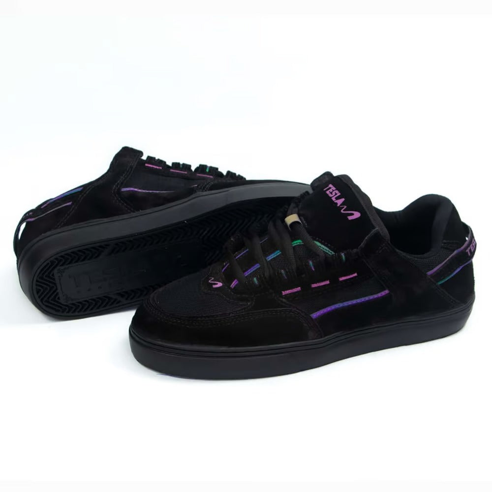 Tenis Tesla Coil Black Purple