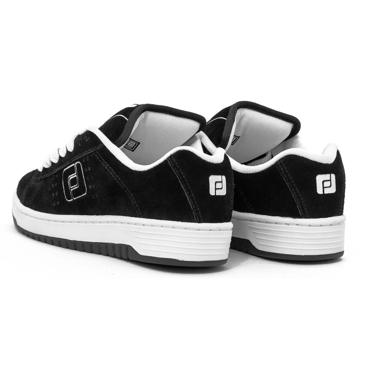 Tenis Freeday Jab Camurça Preto Branco