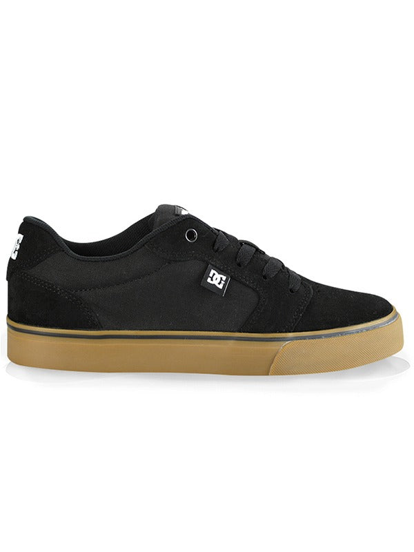 Tênis DC Shoes Anvil La Preto/Gum