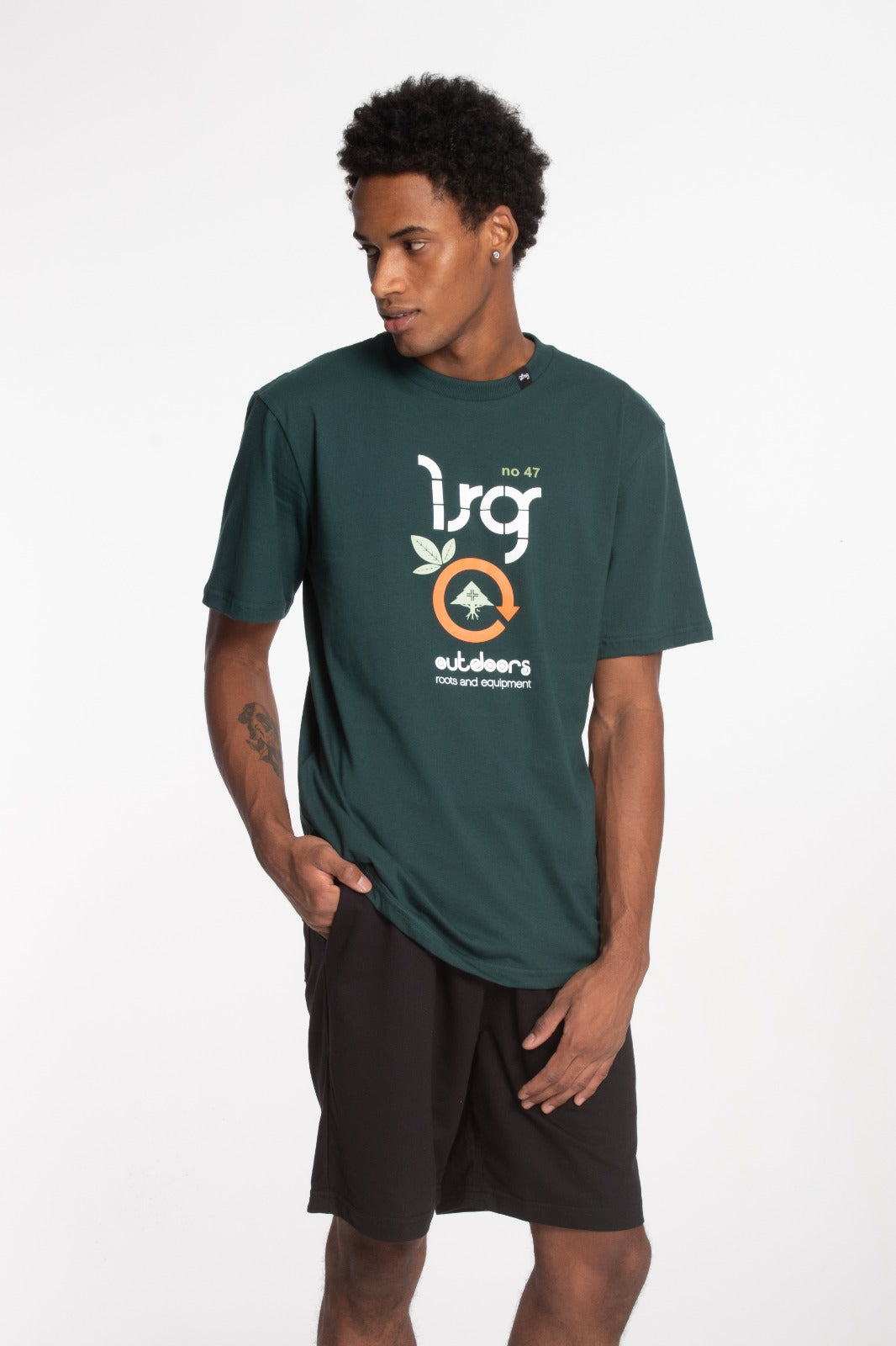 Camiseta LRG Lifted Citrus Verde