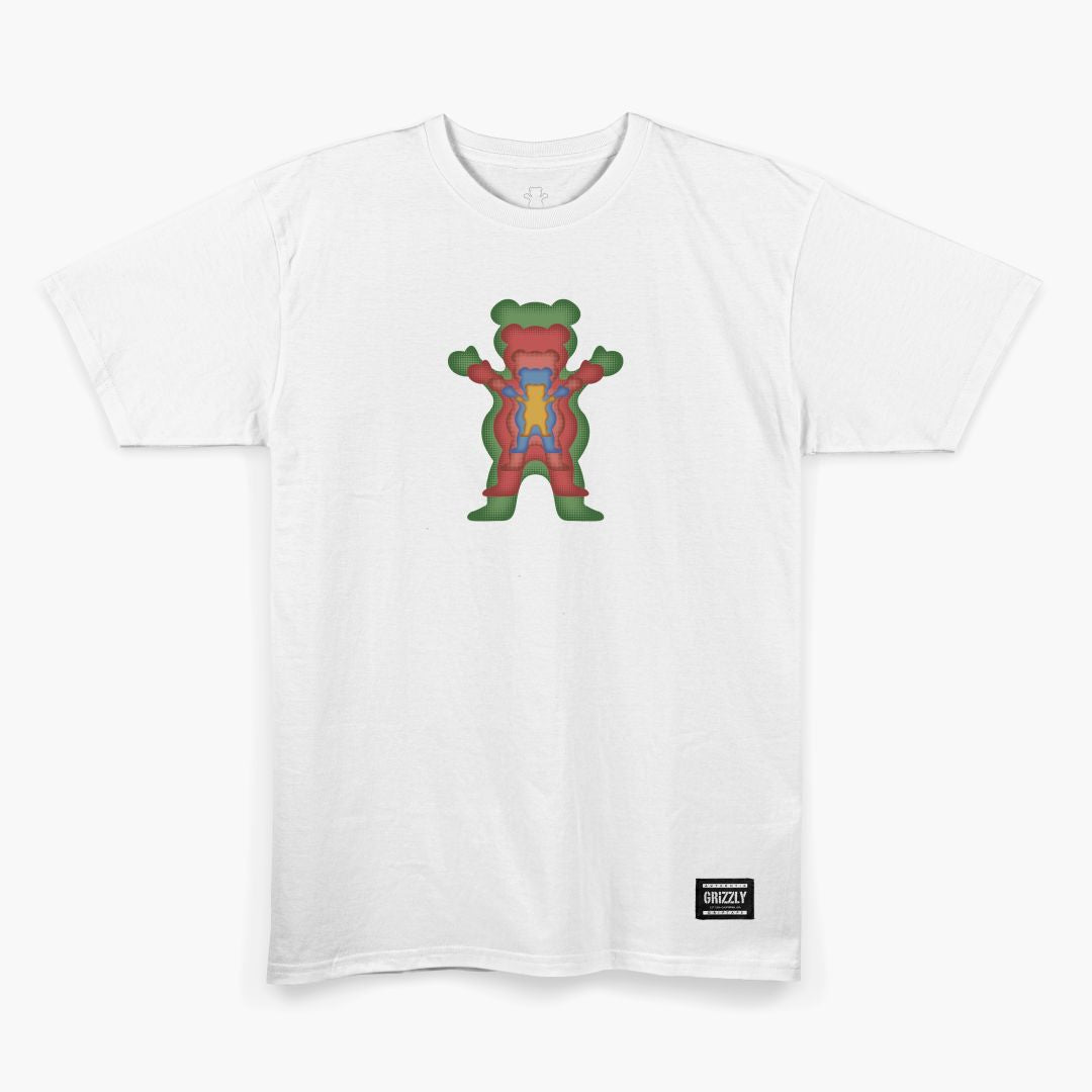 Camiseta Grizzly Inside Out Branco