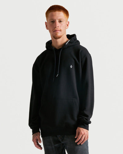 Moletom Volcom Single Stone Preto