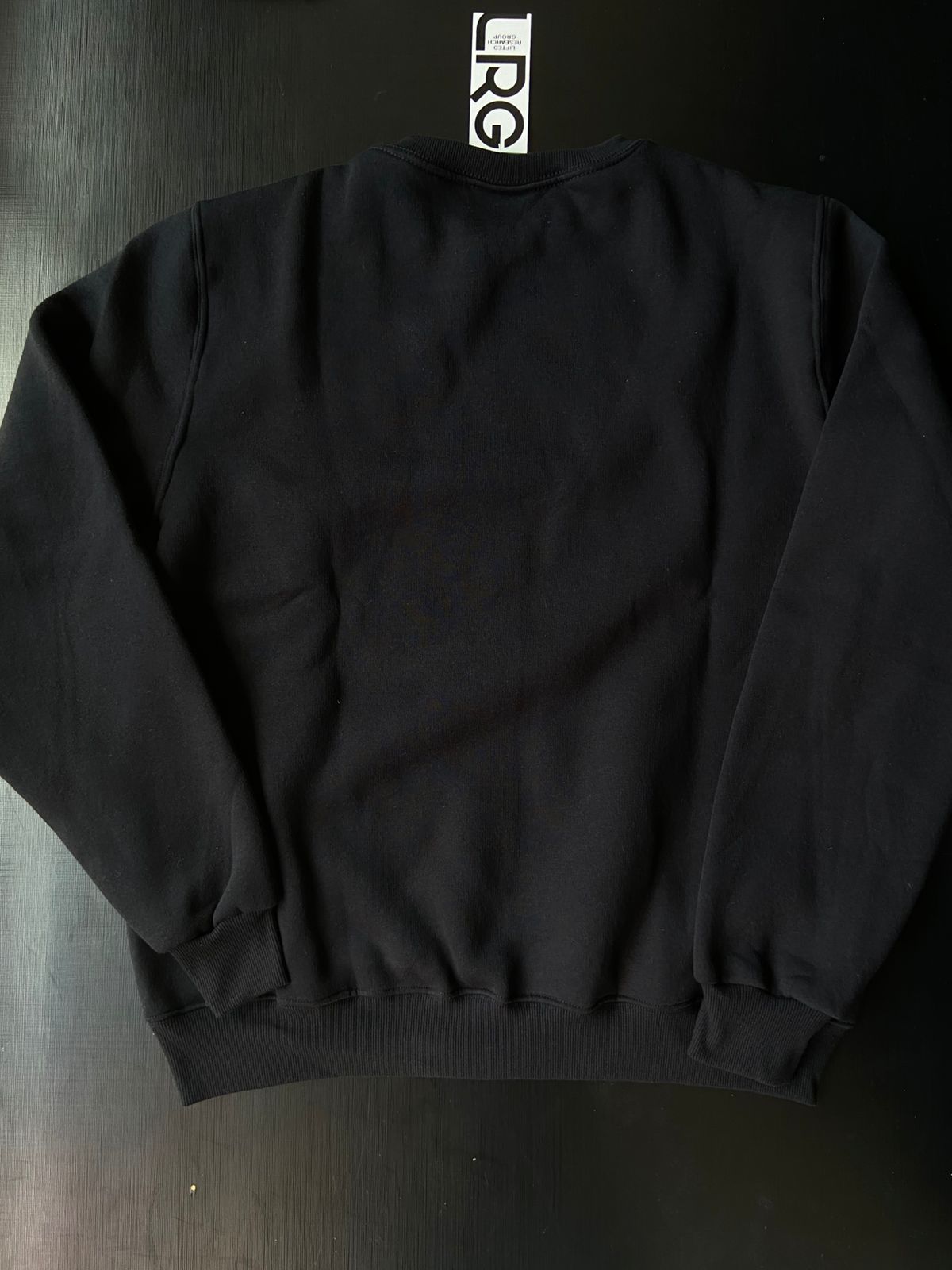 Moletom Careca LRG Logo Plus Crew Preto