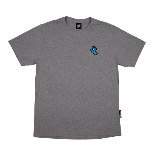 Camiseta Santa Cruz Screaming Hand Chest Chumbo