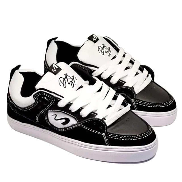 Tenis Tesla Fusion Preto E Branco Denis Silva