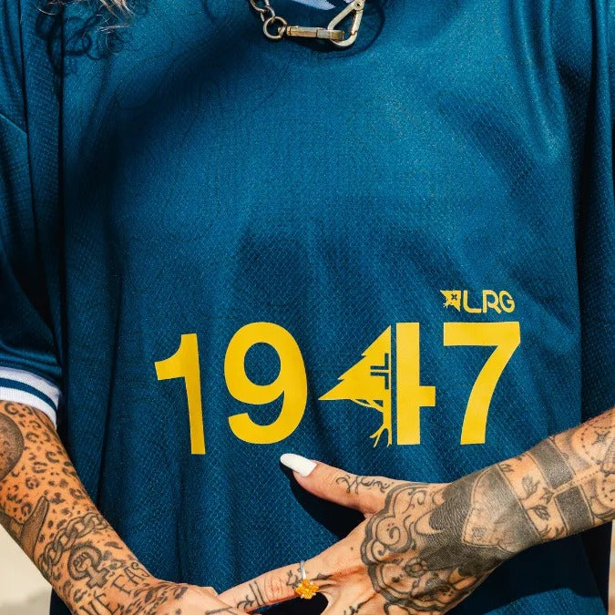 Camiseta LRG 47 World Champions Knit Azul