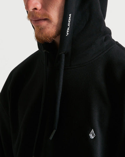 Moletom Volcom Single Stone Preto