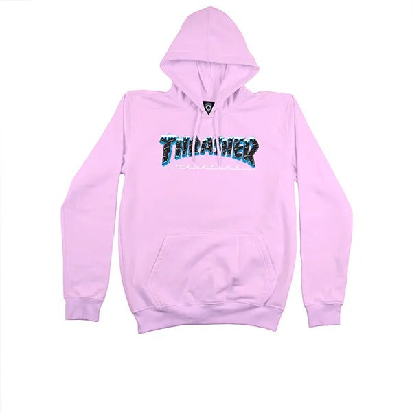 Moletom Thrasher Ice Rosa
