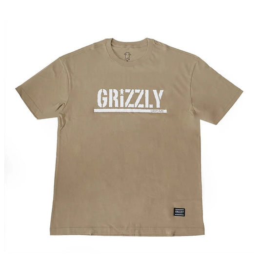 Camiseta Grizzly Og Stamp Areia