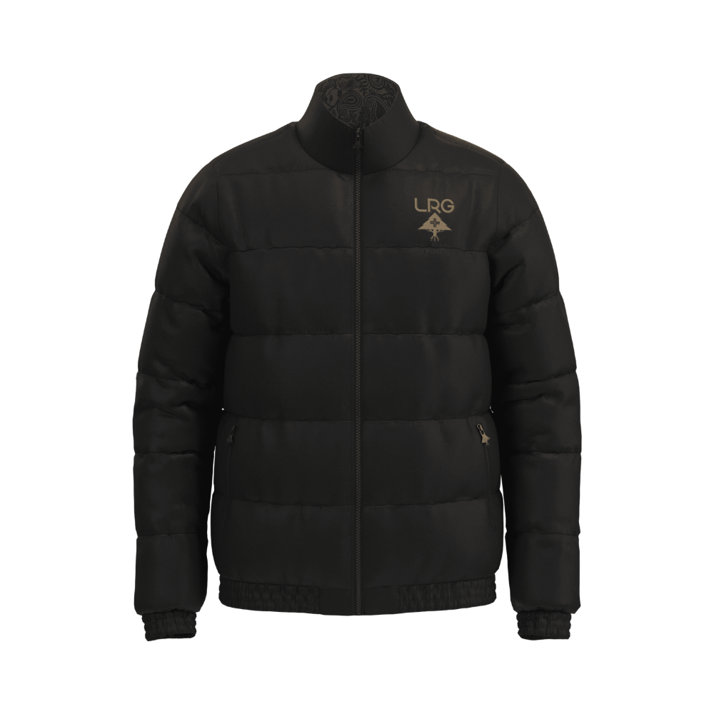 JaquetaLRGLogoPlusJacketPretoM