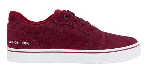 Tenis Dc Shoes Anvil La Se Vermelho