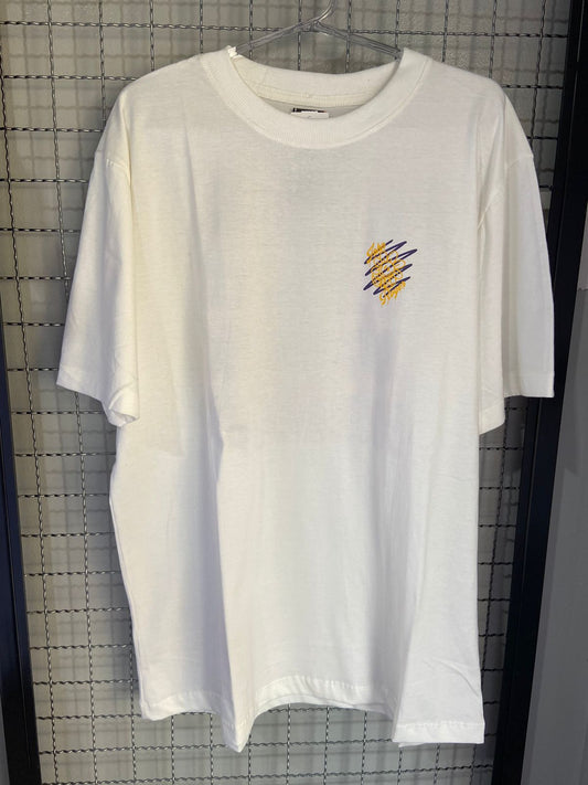 Camiseta John Roger Flowers Branco