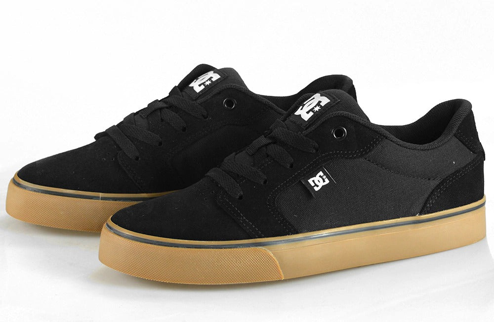 Tênis DC Shoes Anvil La Preto/Gum