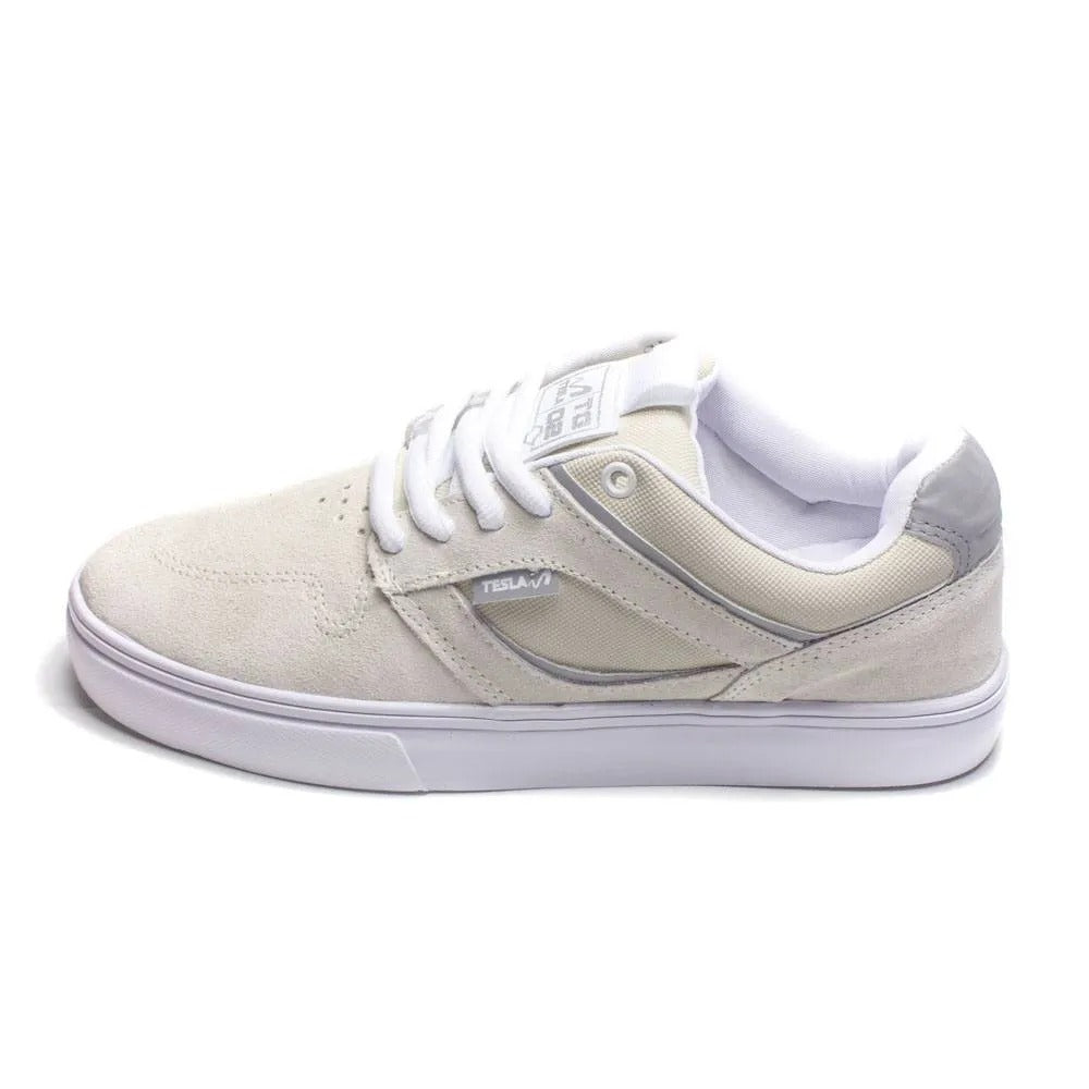 Tenis Tesla TG02 Branco Refletivo