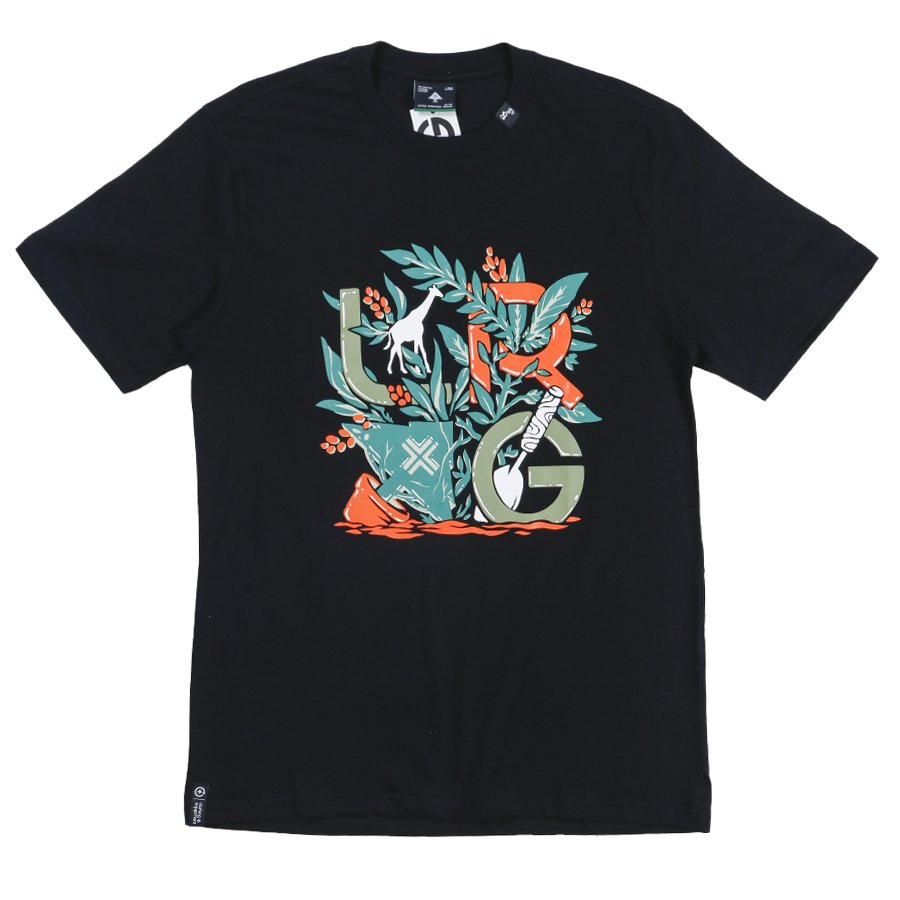 Camiseta LRG Stacked Soil Preto