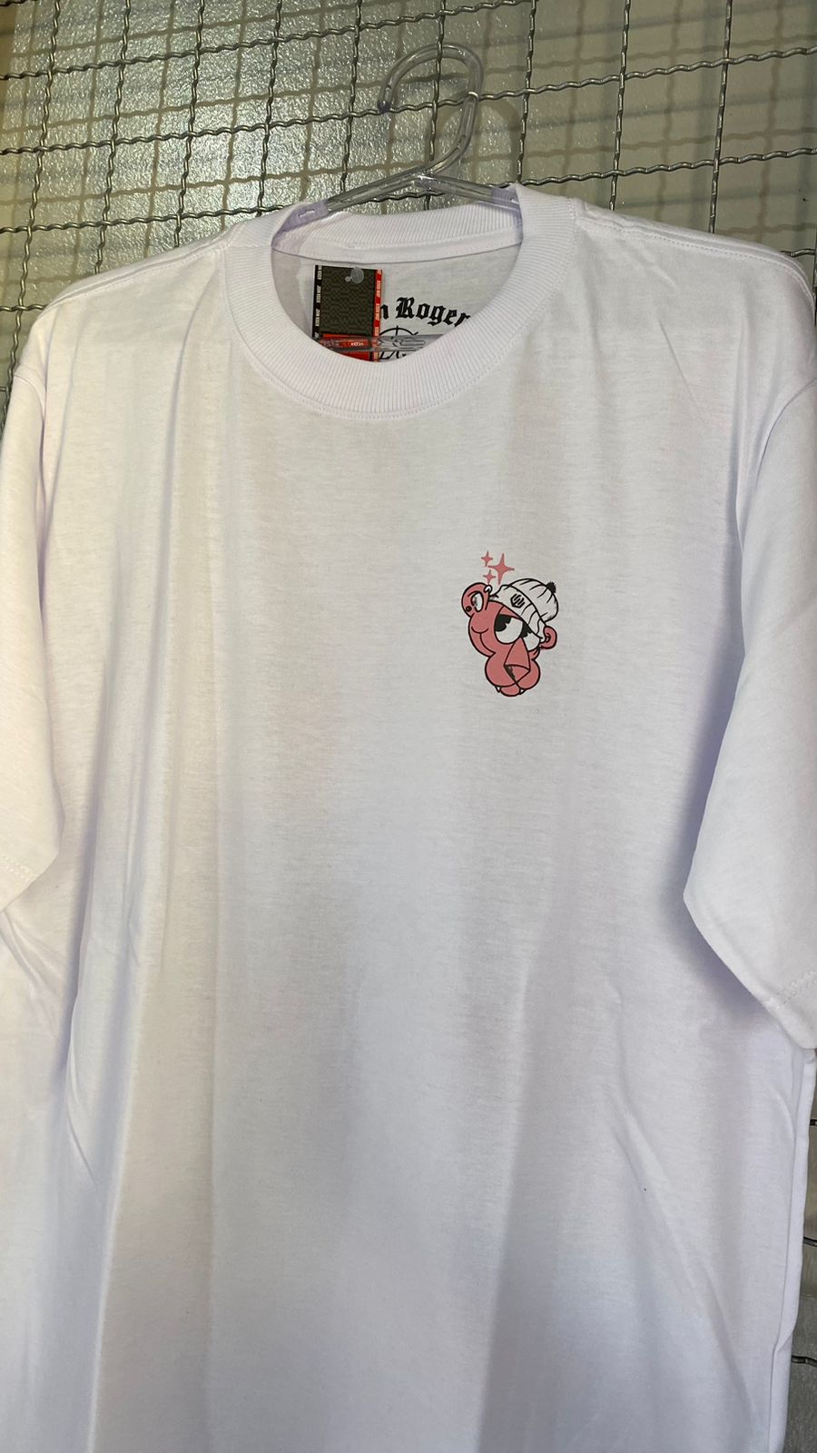 Camiseta John Roger Pantera Off White