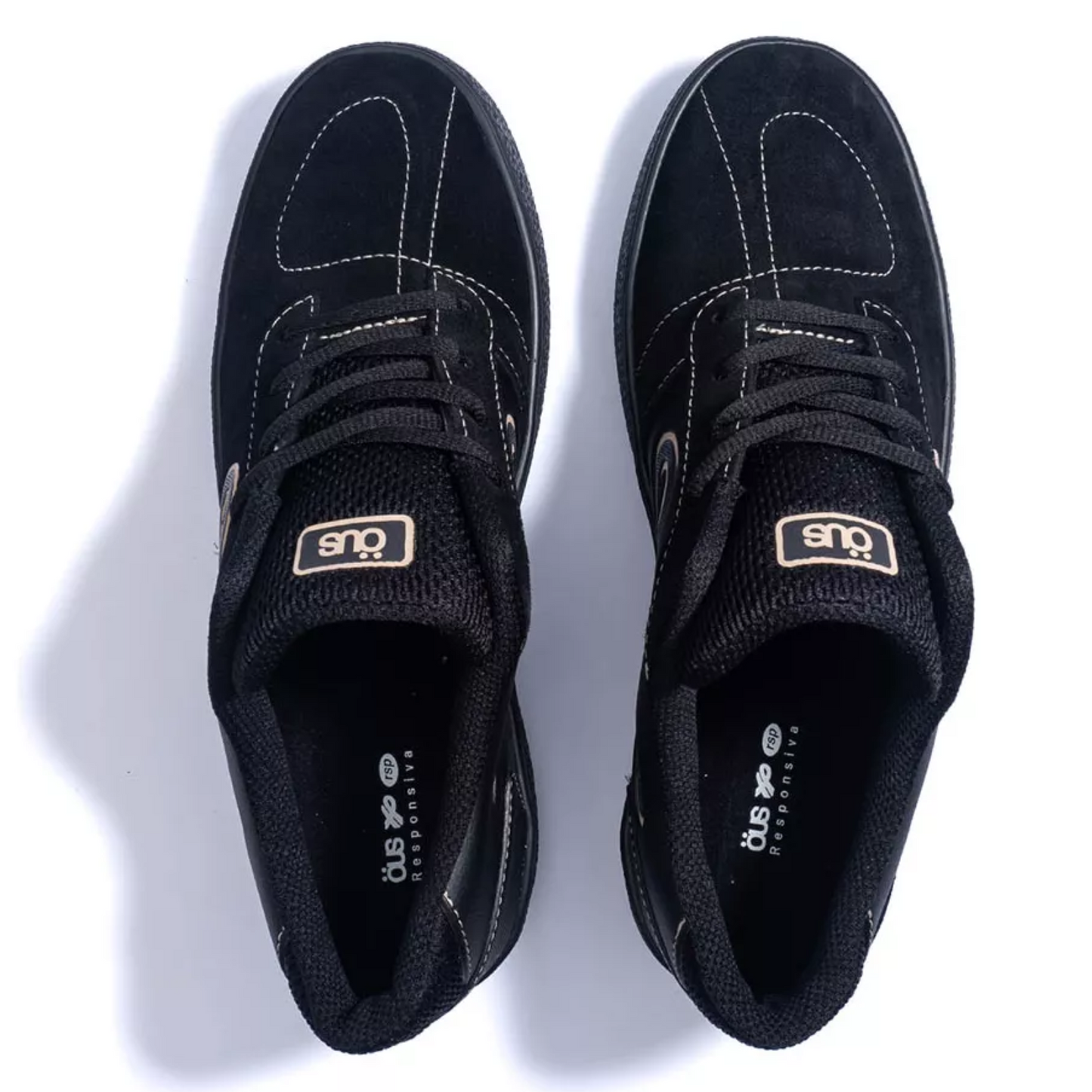Tenis Ous Emergente Preto Ocre