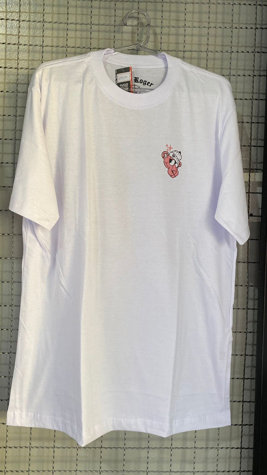 Camiseta John Roger Pantera Branco