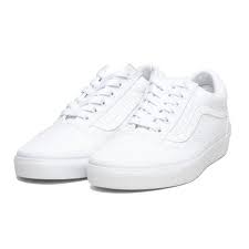Tenis Vans Old Skool Branco Couro