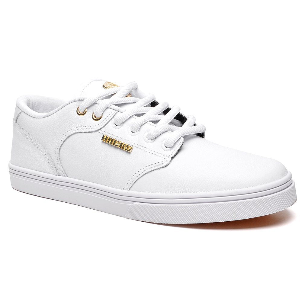 Tenis Hocks Montreal White Gold