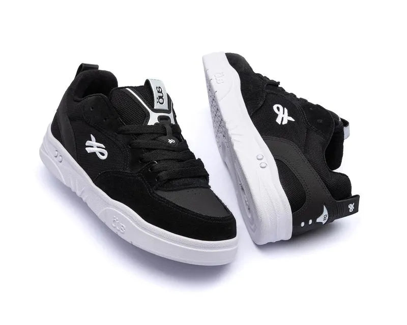 Tenis Ous Fluente Preto e Branco