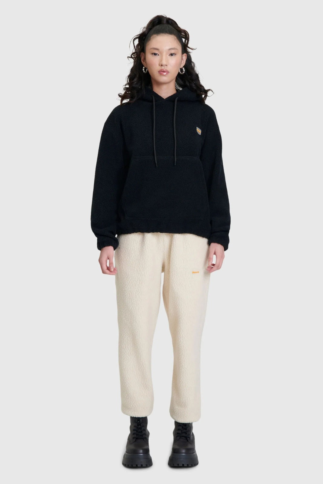 Moletom Baw Sherpa Preto