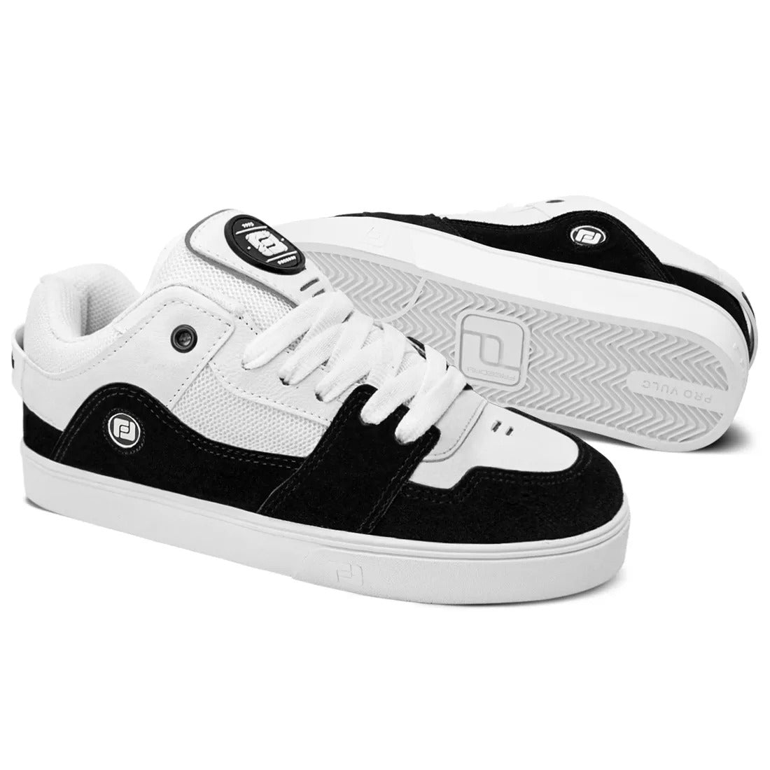 Tênis Freeday Rush Preto/Branco/Refletivo