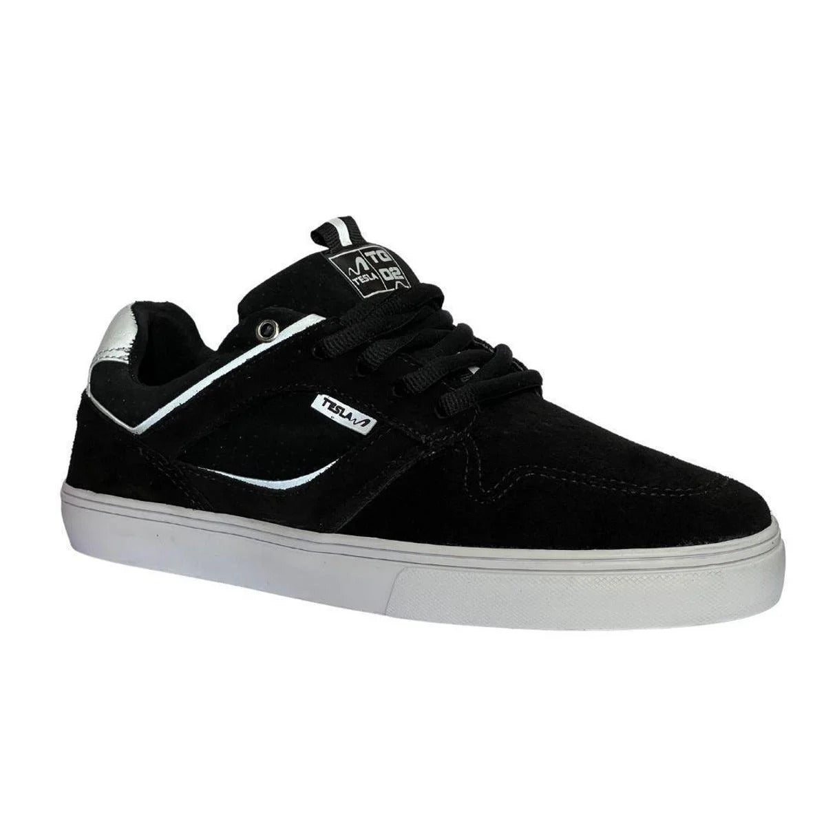 Tenis Tesla TG02 Preto Refletivo