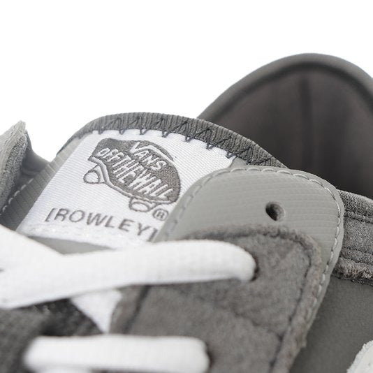 Tenis Vans Skate Rowley Cinza E Branco